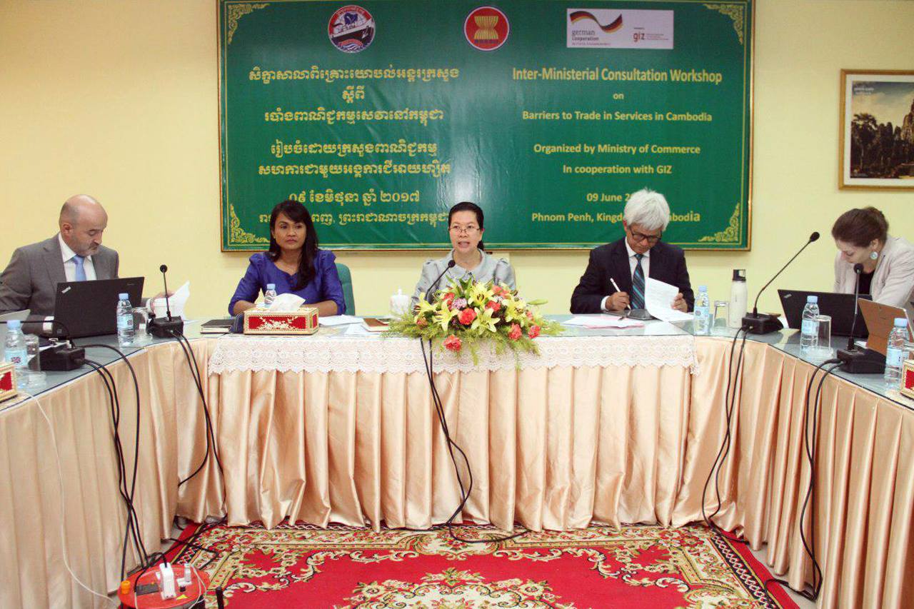 Inter-Ministerial Consultation Workshop on Barriers to Trade in Services in Cambodia