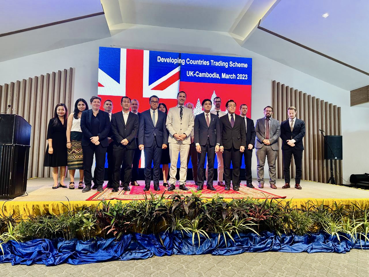 Launch of the UK’s Developing Countries Trading Schemes in Cambodia